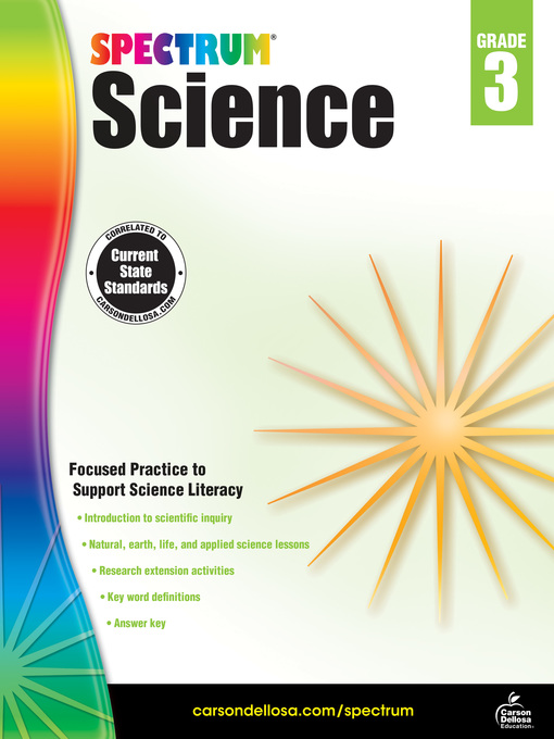 Title details for Spectrum Science, Grade 3 by Spectrum - Available